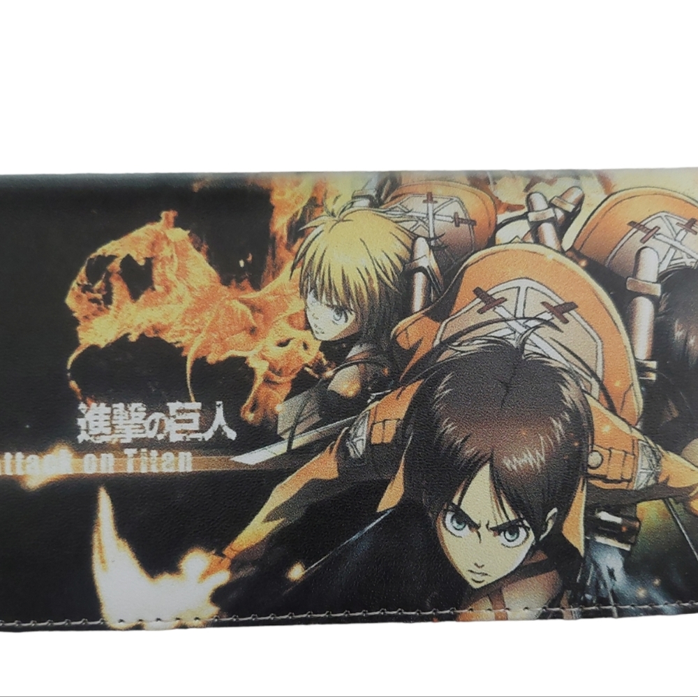 Attack on Titan Anime Long Wallet 7" - GUC